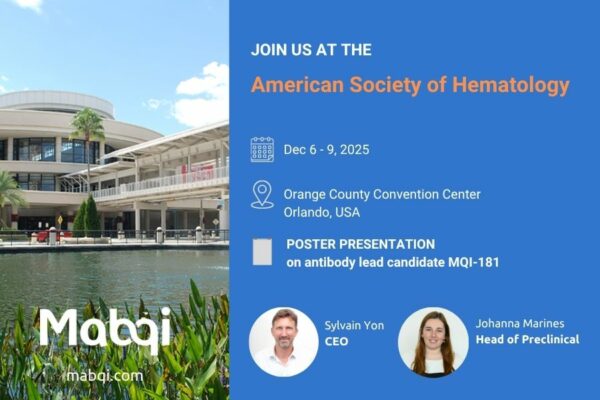 Mabqi to Present at ASH Annual Meeting 2025 in Orlando